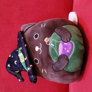 Squishmallow 8” Cleo The Cat Witch Paige The Black Pumpkin Halloween Flipamallow